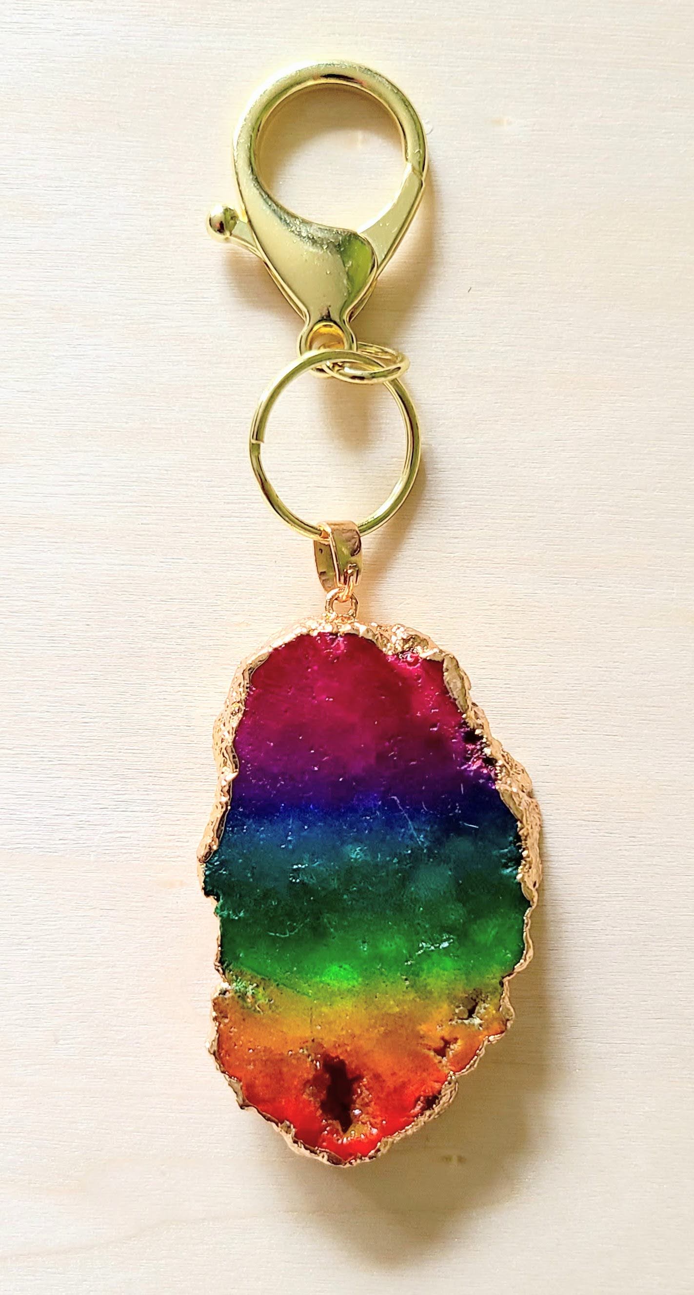 Agate Keyrings (Two options)